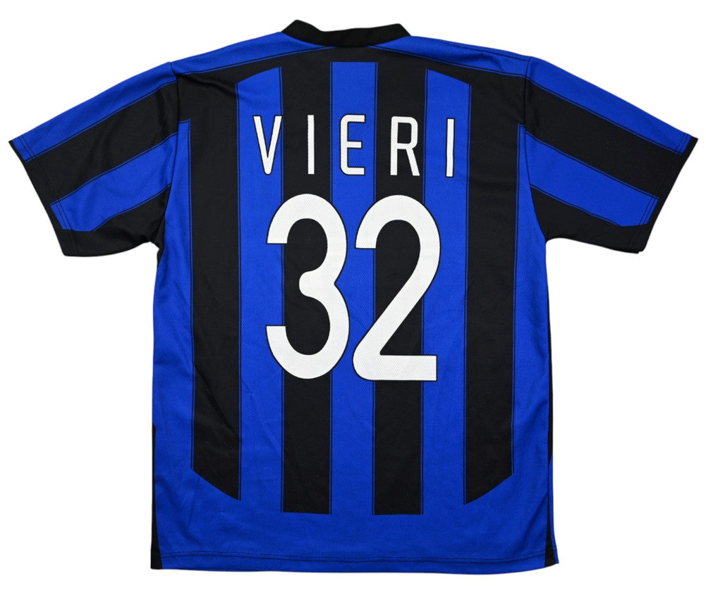 Maillot Inter Milan 2003-04 Vieri Domicile Vintage Pirelli