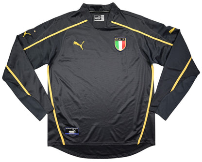 Maillot Italie Extérieur Puma 2003-04 Manches Longues Vintage