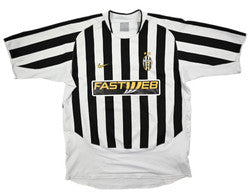 Maillot Juventus Domicile Nike 2003-04 Nedved Vintage