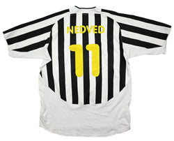 Maillot Juventus Domicile Nike 2003-04 Nedved Vintage