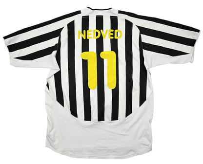 Maillot Juventus Domicile Nike 2003-04 Nedved Vintage