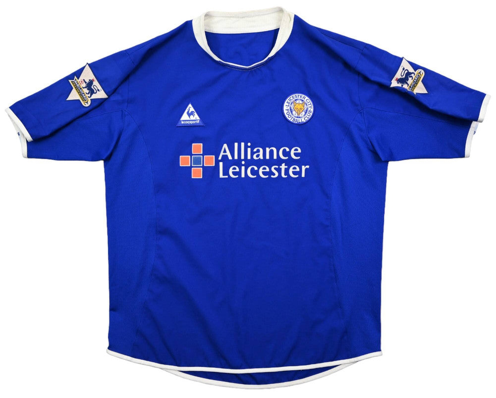Maillot Leicester City 2003-04 Domicile Le Coq Sportif Vintage L