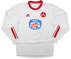 Maillot Nürnberg 2003-04 Adidas Domicile Manches Longues Vintage