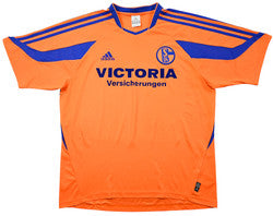 Maillot Schalke 04 Extérieur 2003-04 Adidas Victoria vintage