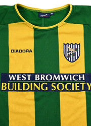 Maillot West Bromwich Albion Domicile 2003-04 Diadora Vintage