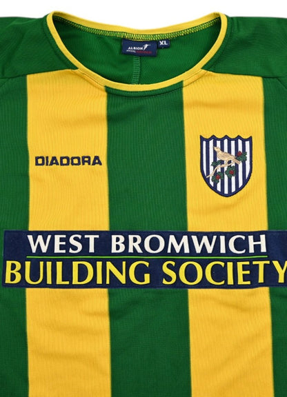 Maillot West Bromwich Albion Domicile 2003-04 Diadora Vintage