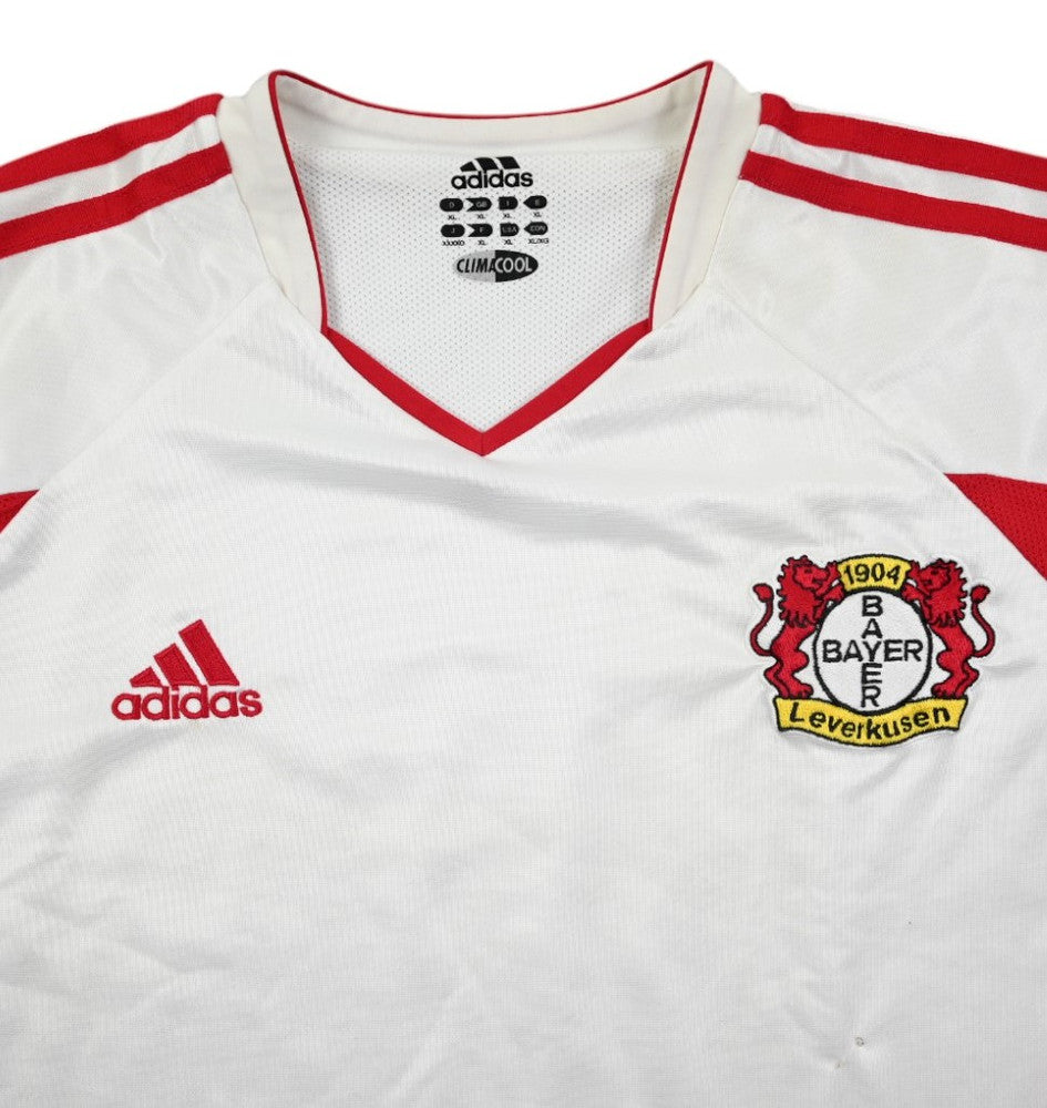 Maillot Bayer Leverkusen Domicile Adidas 2003-05 Player Issue