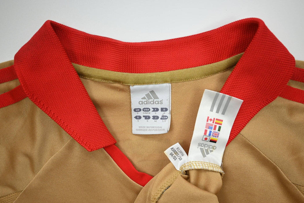 Maillot Benfica Adidas 2003-2005 Vodafone vintage taille S