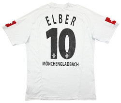 Maillot Borussia Mönchengladbach Extérieur Lotto 2003-05 Élber vintage
