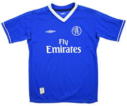 Maillot Chelsea Domicile Umbro 2003-05 Vintage Fly Emirates