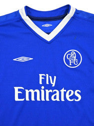 Maillot Chelsea Domicile Umbro 2003-05 Vintage Fly Emirates