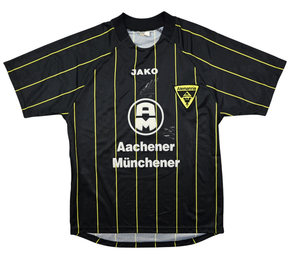 Maillot Alemannia Aachen 2004-05 Extérieur Jako vintage signé