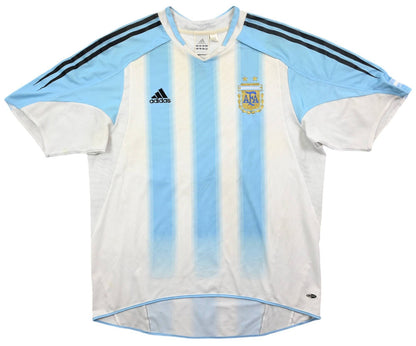 Maillot Argentine Domicile 2004-05 Adidas #13 Vintage