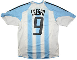 Maillot Argentine 2004-05 Adidas Domicile Crespo vintage L