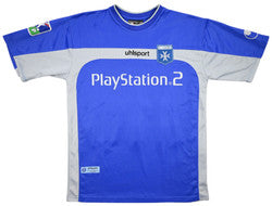 Maillot Auxerre Extérieur 2004-05 Uhlsport Benjani vintage