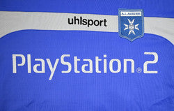 Maillot Auxerre Extérieur 2004-05 Uhlsport Benjani vintage