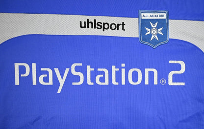 Maillot Auxerre Extérieur 2004-05 Uhlsport Benjani vintage