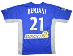 Maillot Auxerre Extérieur 2004-05 Uhlsport Benjani vintage