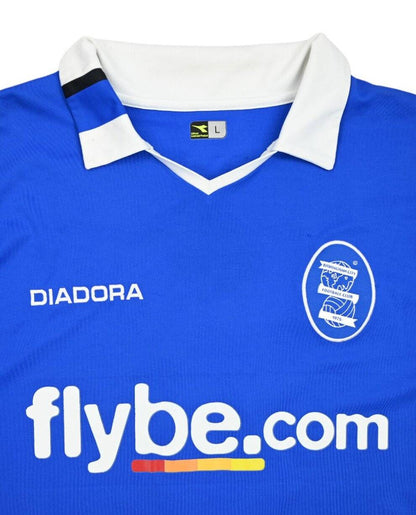 Maillot Birmingham City Domicile Diadora 2004-05 Vintage Manches Longues