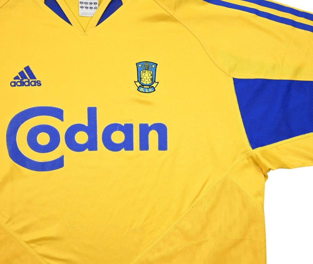 Maillot Brøndby IF Extérieur Adidas 2004-05 Vintage CODAN