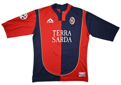 Maillot Cagliari Calcio 2004-05 Domicile A Line Vintage - Serie B