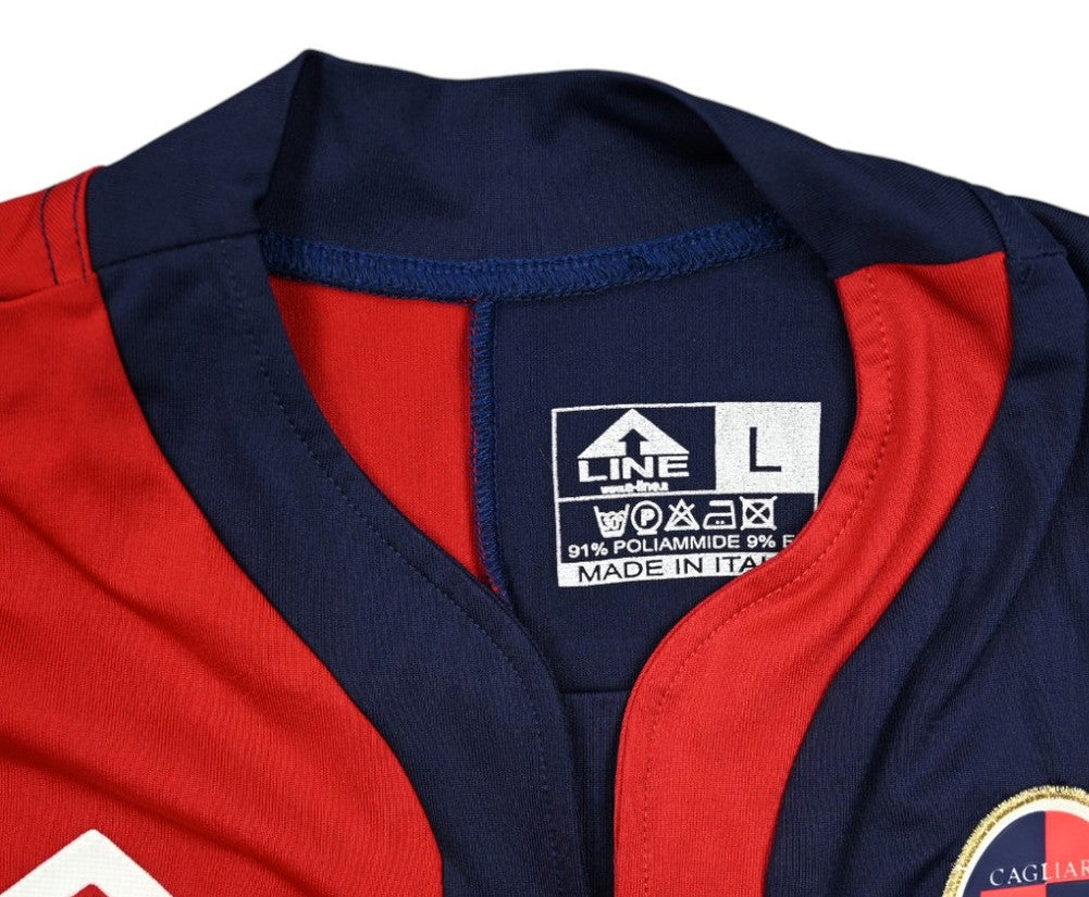 Maillot Cagliari Calcio 2004-05 Domicile A Line Vintage - Serie B