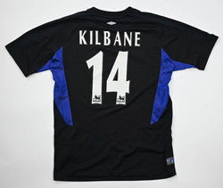 Maillot Everton Extérieur 2004-05 Umbro Kilbane vintage S