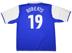 Maillot Gillingham 2004-05 Domicile Vintage Signé Ivan Roberts XL