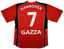 Maillot Hannover 96 Domicile 2004-05 Uhlsport Gazza vintage