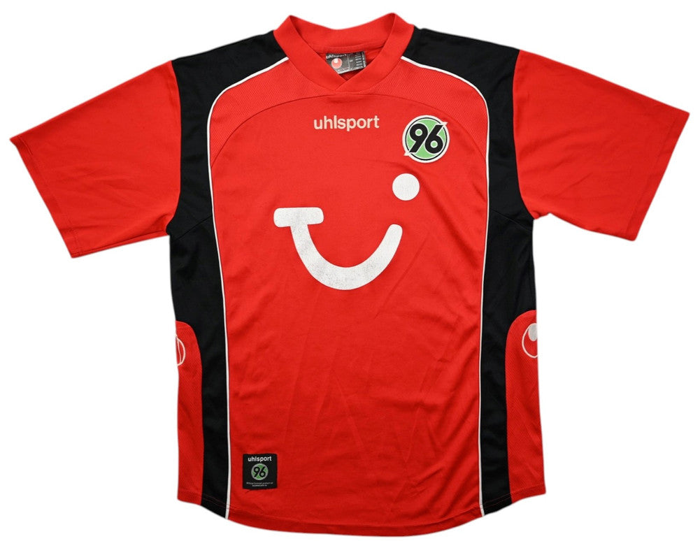 Maillot Hannover 96 Domicile 2004-05 Uhlsport Vintage TUI