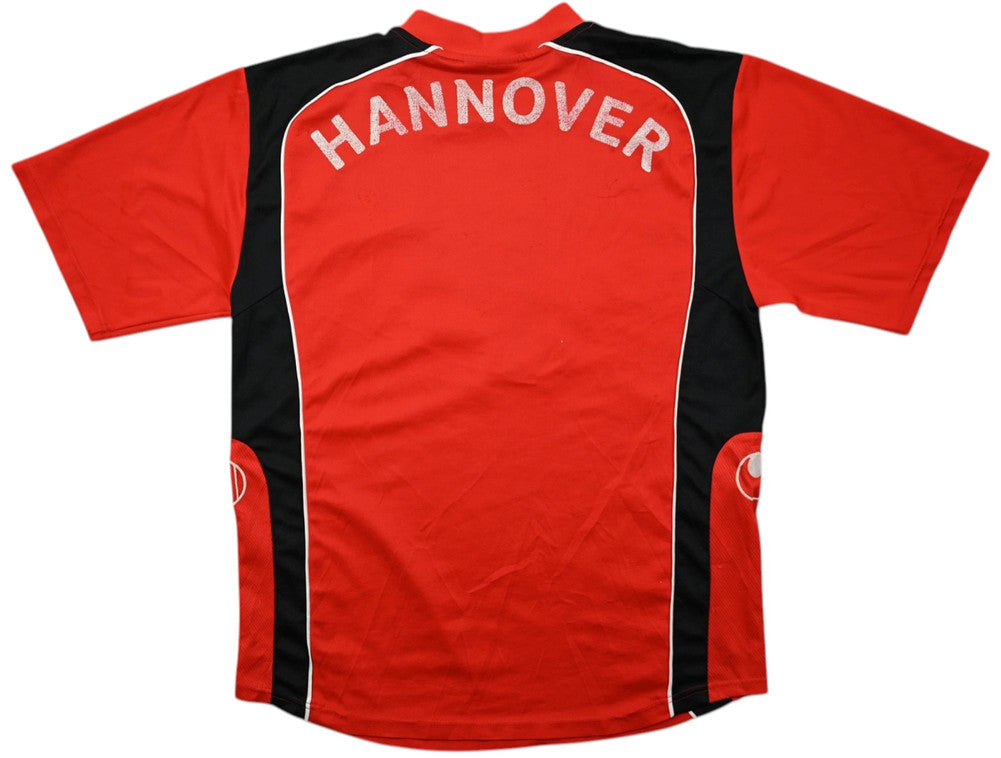 Maillot Hannover 96 Domicile 2004-05 Uhlsport Vintage TUI