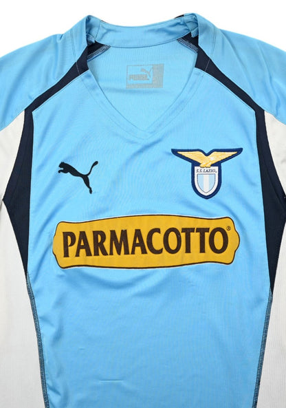 Maillot Lazio Domicile 2004-05 Puma Parmacotto vintage
