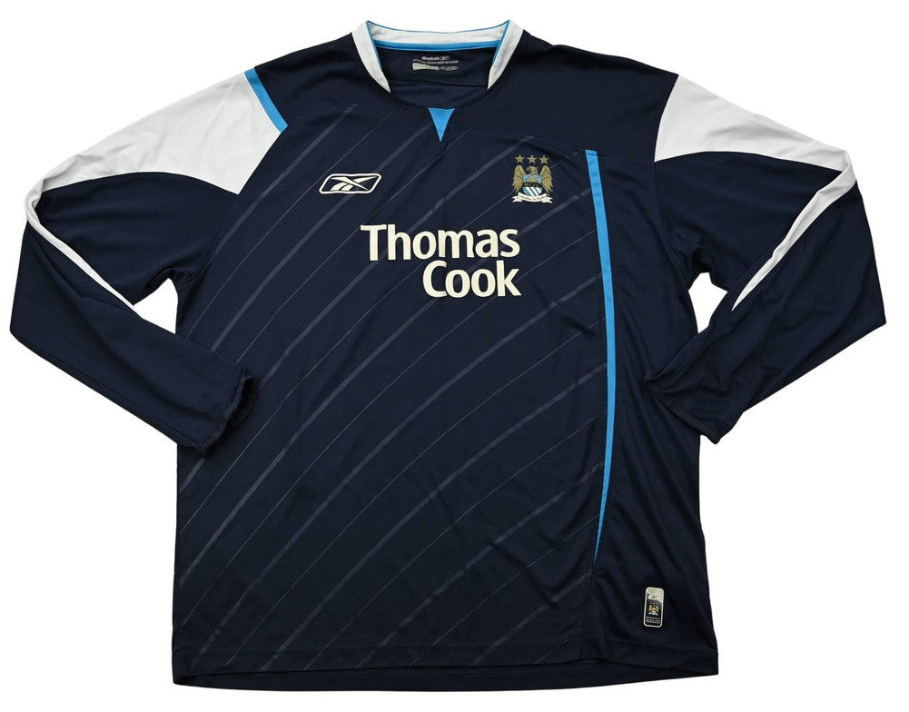 Maillot Manchester City Extérieur 2004-05 Reebok Thomas Cook XXL