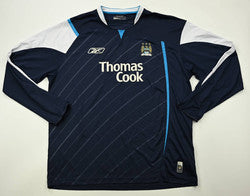 Maillot Manchester City Extérieur 2004-05 Reebok Thomas Cook XXL