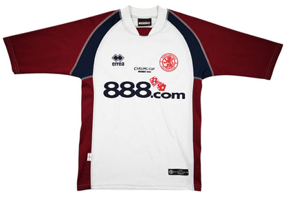 Maillot Middlesbrough Domicile 2004-05 Errea Vintage Authentique