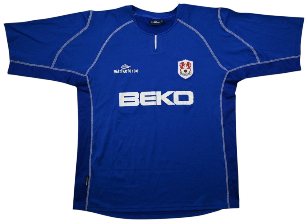 Maillot Millwall Domicile 2004-05 Strikeforce BEKO vintage XXL