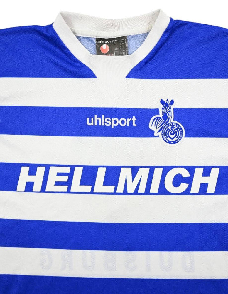 Maillot MSV Duisburg 2004-05 Domicile Uhlsport Vintage