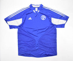 Maillot Schalke 04 Domicile Adidas 2004-05 Vintage XL