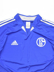 Maillot Schalke 04 Domicile Adidas 2004-05 Vintage XL