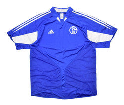 Maillot Schalke 04 Domicile Adidas 2004-05 Vintage XL
