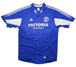 Maillot Schalke 04 Domicile 2004-05 Adidas vintage WEINDEL