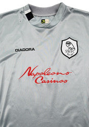 Maillot Sheffield Wednesday Extérieur Diadora 2004-05 vintage collector