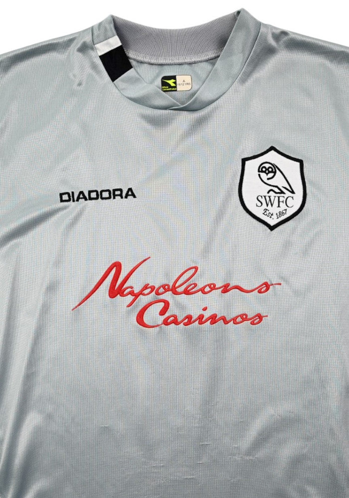 Maillot Sheffield Wednesday Extérieur Diadora 2004-05 vintage collector