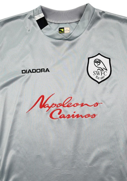 Maillot Sheffield Wednesday Extérieur Diadora 2004-05 vintage collector