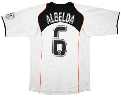 Maillot Valencia CF 2004-05 Nike Albelda Domicile Vintage
