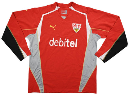 Maillot VFB Stuttgart Domicile 2004-05 Puma Longsleeve Vintage
