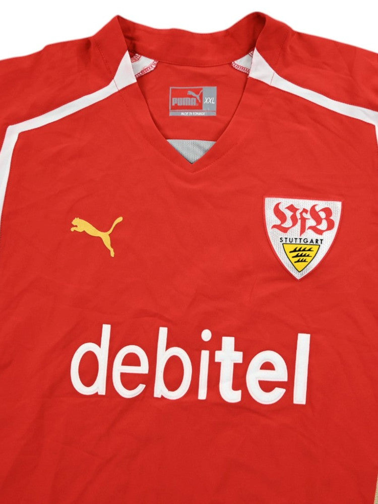 Maillot VFB Stuttgart Domicile 2004-05 Puma Longsleeve Vintage