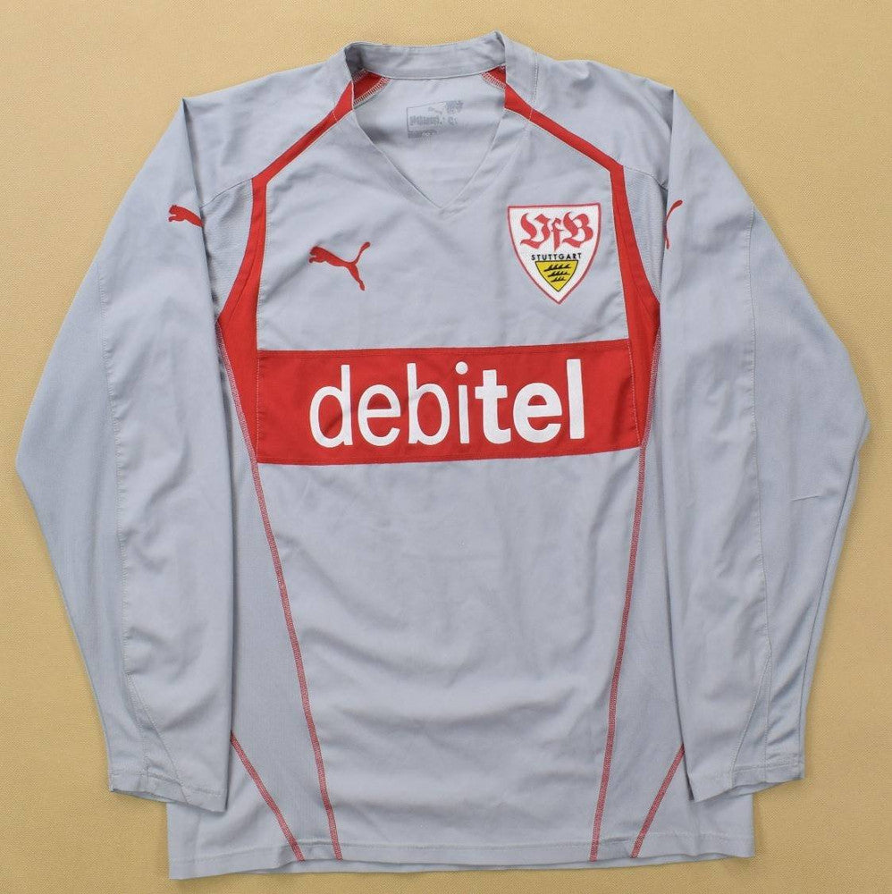 Maillot VFB Stuttgart Extérieur Puma 2004-05 Vintage Longsleeve