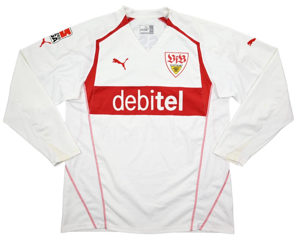 Maillot VFB Stuttgart 2004-05 Domicile Puma Manches Longues