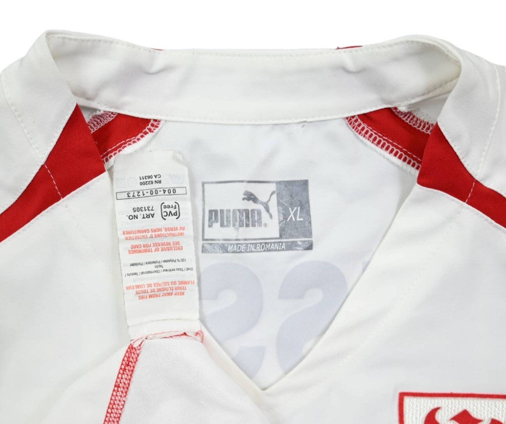 Maillot VFB Stuttgart 2004-05 Domicile Puma Manches Longues